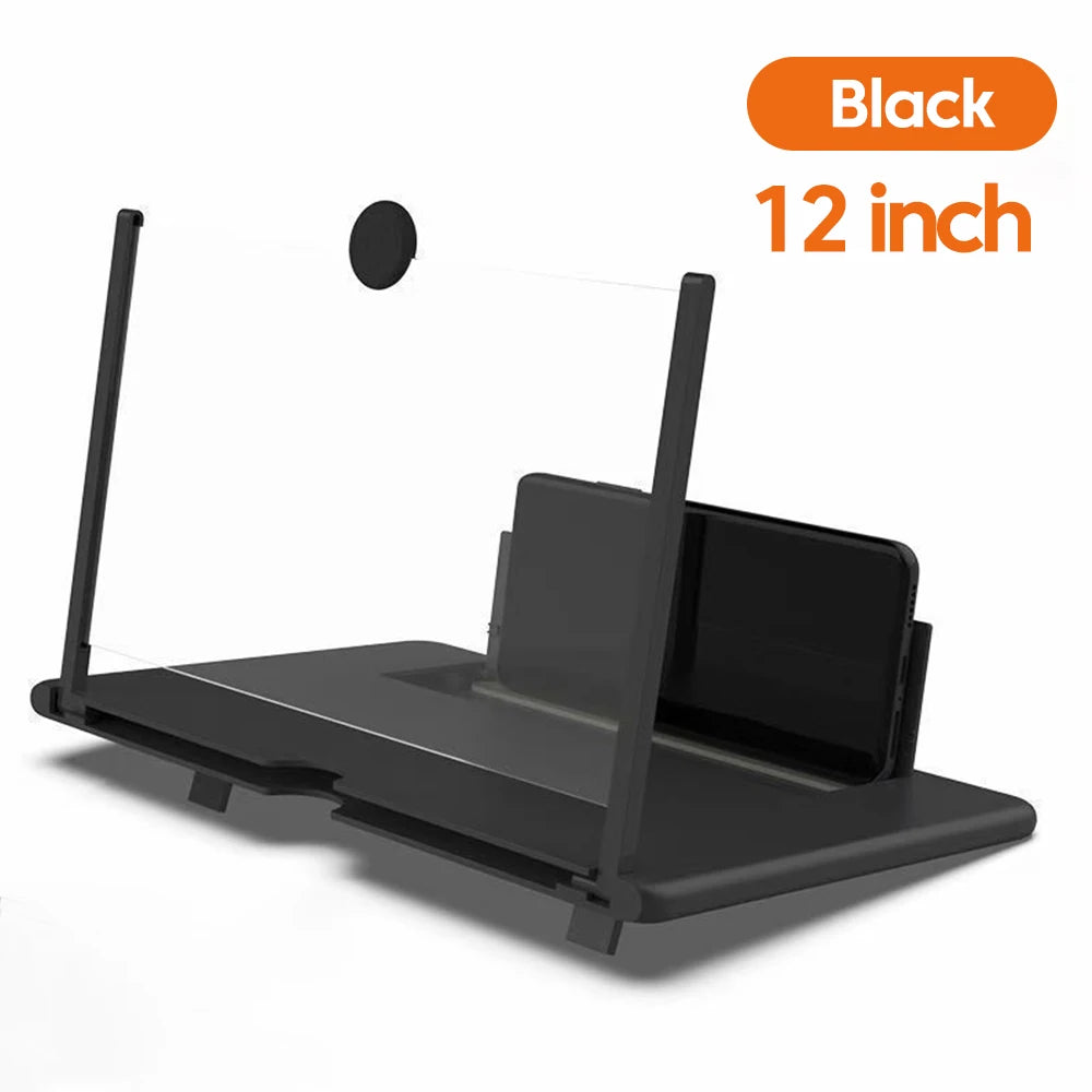 12/10" Mobile Phone Screen Amplifier – HD Video Magnifier Stand