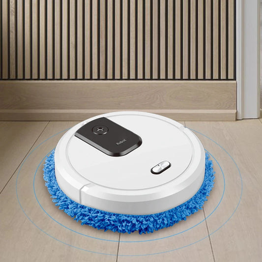 Smart Robot Vacuum & Mop – Dry/Wet Cleaning with Humidifying Spray