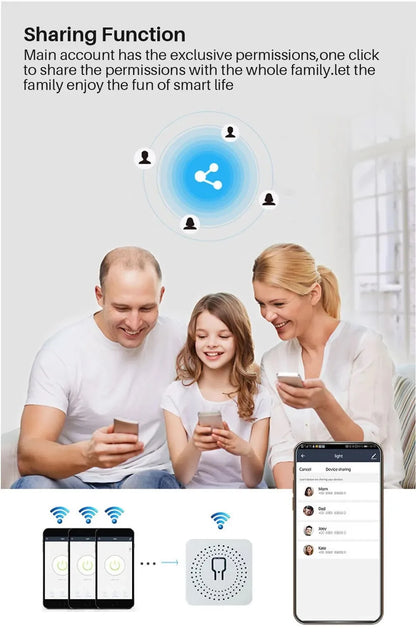 Tuya Smart WiFi Plug – 10A Wireless Outlet for Alexa & Google Home