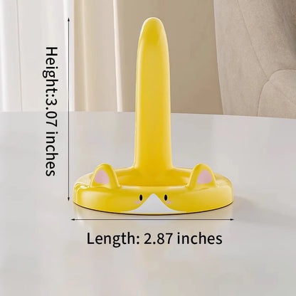 Cute Cartoon Cat Phone Stand – Desktop Lazy Holder for Office & Home