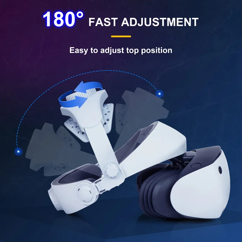 Adjustable Head Strap for PS VR2 – Enhanced Comfort & Support Headband