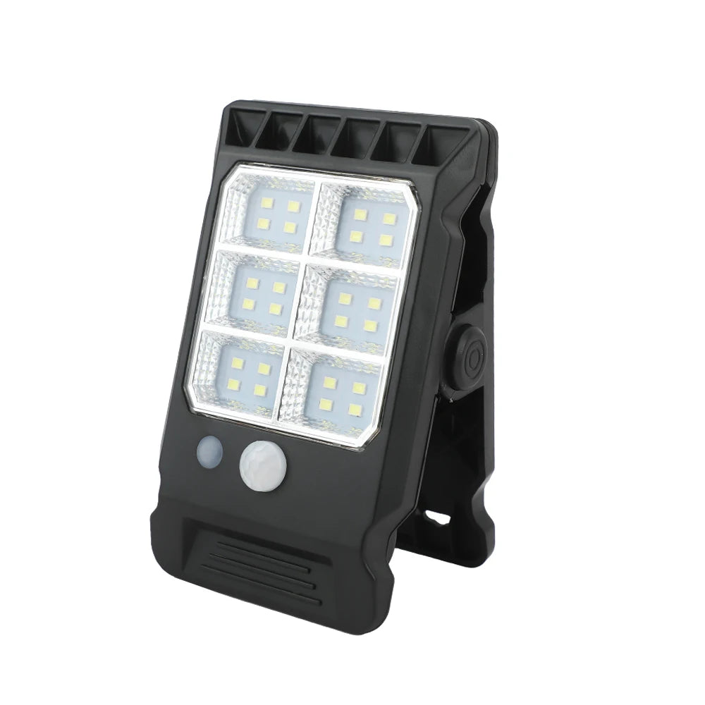 Solar Motion Sensor LED Light – High-Brightness, Outdoor Clip-On & Wall-Mount