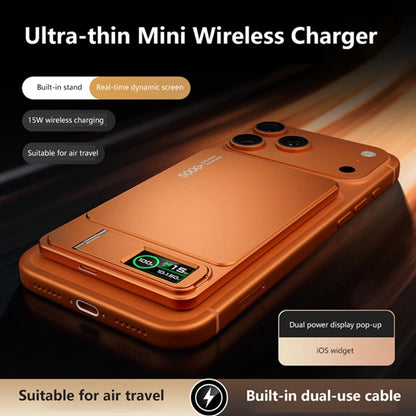 10000mAh Slim MagSafe Power Bank – 20W Magnetic Wireless Fast Charge for iPhone & iWatch