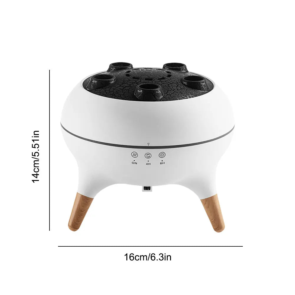 Dynamic Jellyfish Humidifier – 250ml Essential Oil Diffuser with 7-Color Night Light