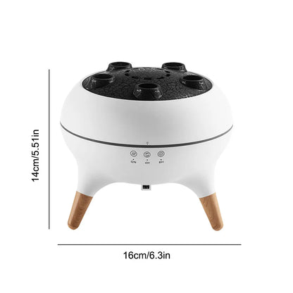 Dynamic Jellyfish Humidifier – 250ml Essential Oil Diffuser with 7-Color Night Light