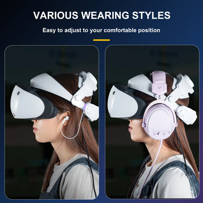 Adjustable Head Strap for PS VR2 – Enhanced Comfort & Support Headband