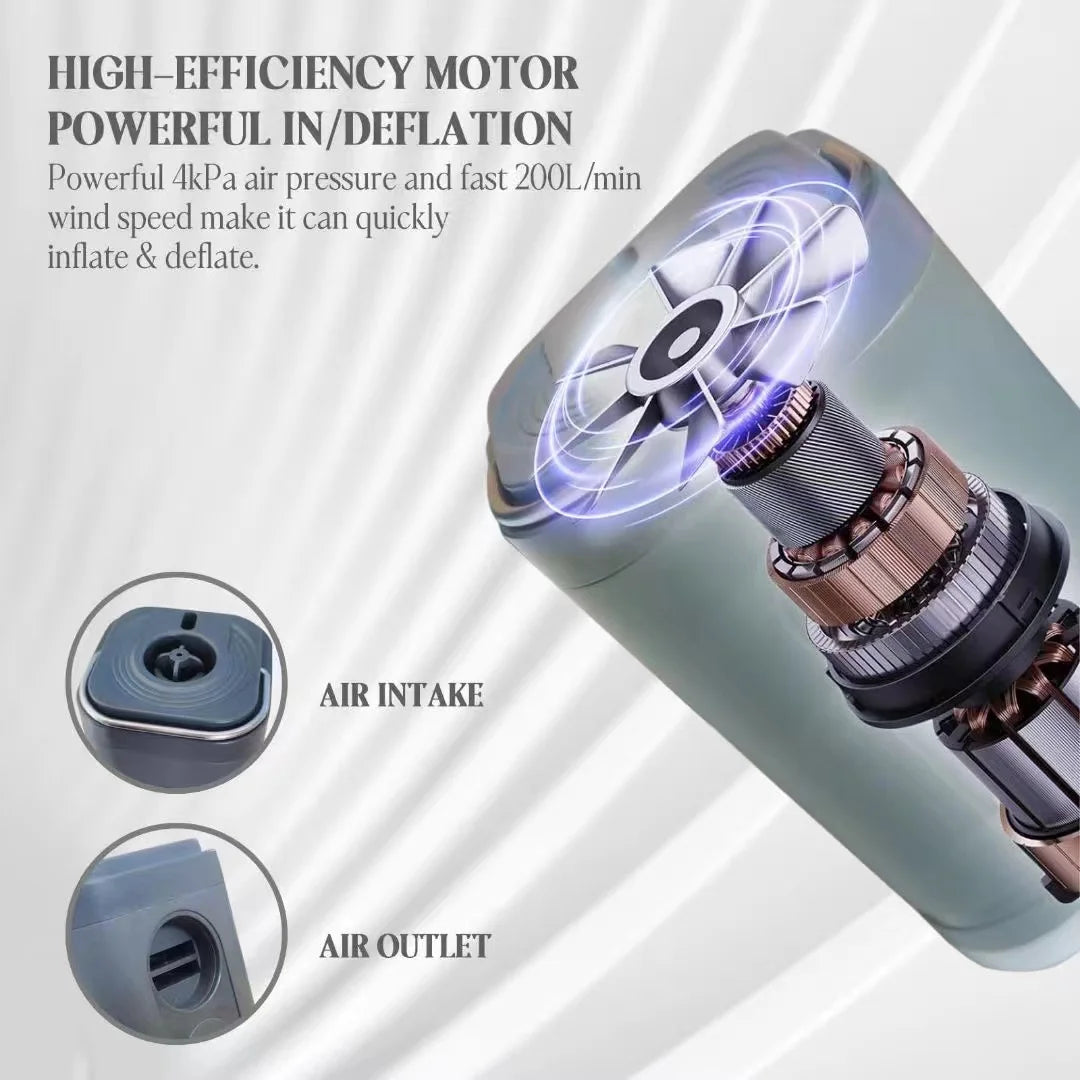 Mini Electric Air Pump – Portable Camping & Swim Ring Pump
