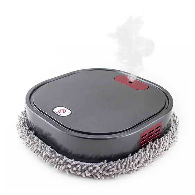 Smart Robot Vacuum & Mop – Dry/Wet Cleaning with Humidifying Spray