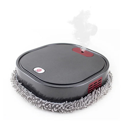 Smart Robot Vacuum & Mop – Dry/Wet Cleaning with Humidifying Spray