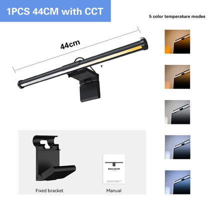 Wiscolor TUYA Monitor Light Bar – USB E-Reading Lamp with Remote