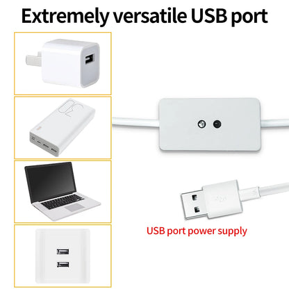 Hand Sweep Motion Sensor LED Strip – USB 5V, 1–10m for Home & TV Backlight