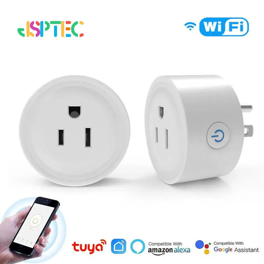 Tuya Smart WiFi Plug – 10A Wireless Outlet for Alexa & Google Home