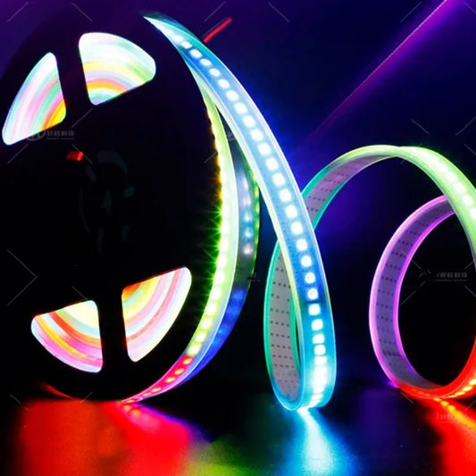 Addressable APA102/SK9822 LED Strip – 5V RGB Pixel Smart Light 30–144 LEDs/m