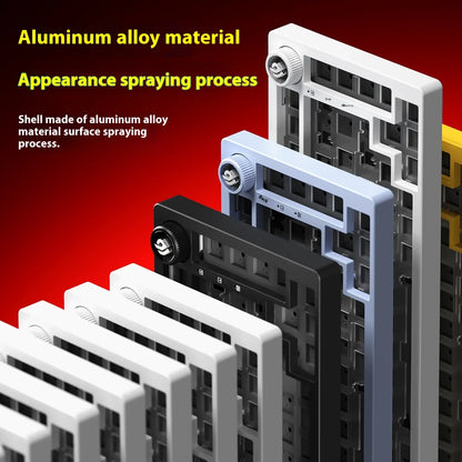 Leobog Hi75C Pro 75% Wireless Mechanical Keyboard – Aluminum RGB Hotswap