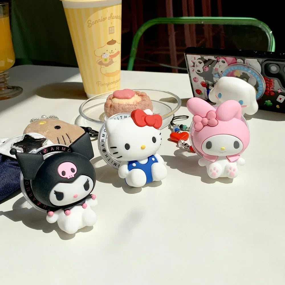 MagSafe Magnetic Phone Grip – Foldable Hello Kitty & Sanrio Stand for iPhone