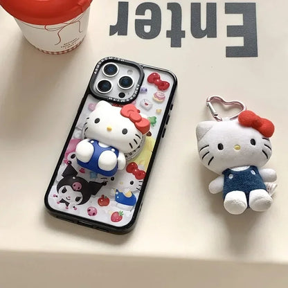 MagSafe Magnetic Phone Grip – Foldable Hello Kitty & Sanrio Stand for iPhone