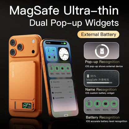 10000mAh Slim MagSafe Power Bank – 20W Magnetic Wireless Fast Charge for iPhone & iWatch