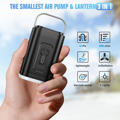 Mini Electric Air Pump – Portable Camping & Swim Ring Pump