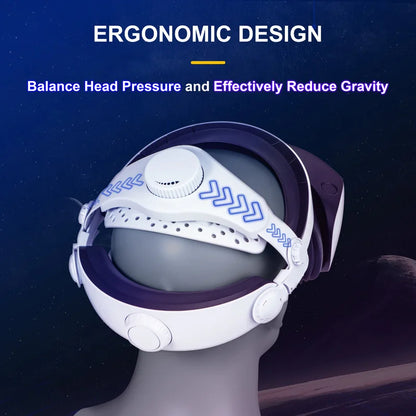 Adjustable Head Strap for PS VR2 – Enhanced Comfort & Support Headband