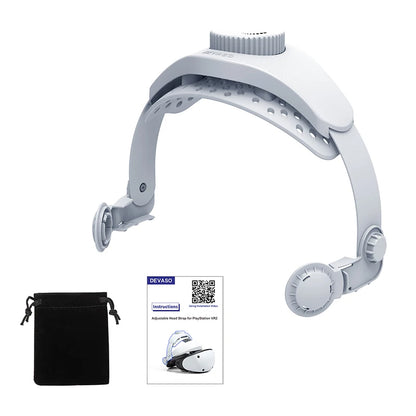 Adjustable Head Strap for PS VR2 – Enhanced Comfort & Support Headband