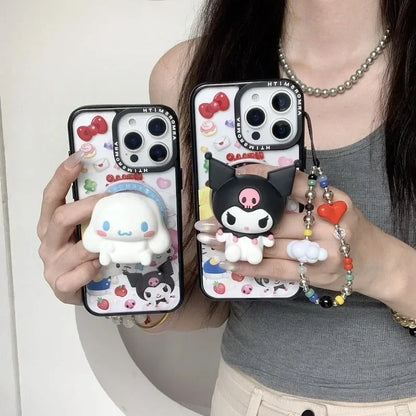 MagSafe Magnetic Phone Grip – Foldable Hello Kitty & Sanrio Stand for iPhone
