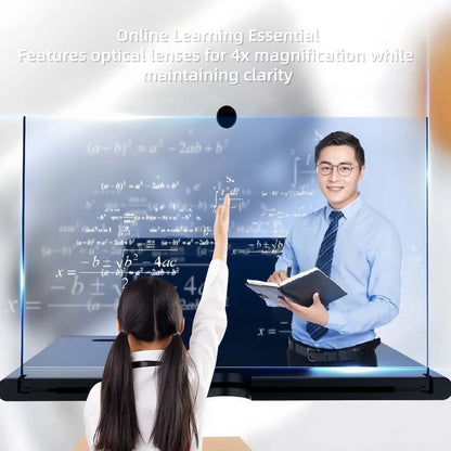 12" Mobile Phone Magnifier – Full-Screen Eye Protection for TV & Video Viewing