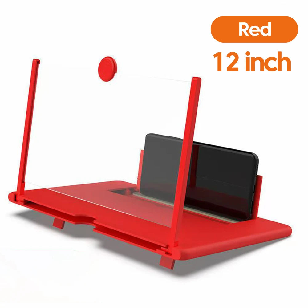 12/10" Mobile Phone Screen Amplifier – HD Video Magnifier Stand